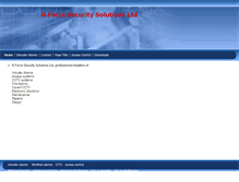 Tablet Screenshot of n-force.co.uk